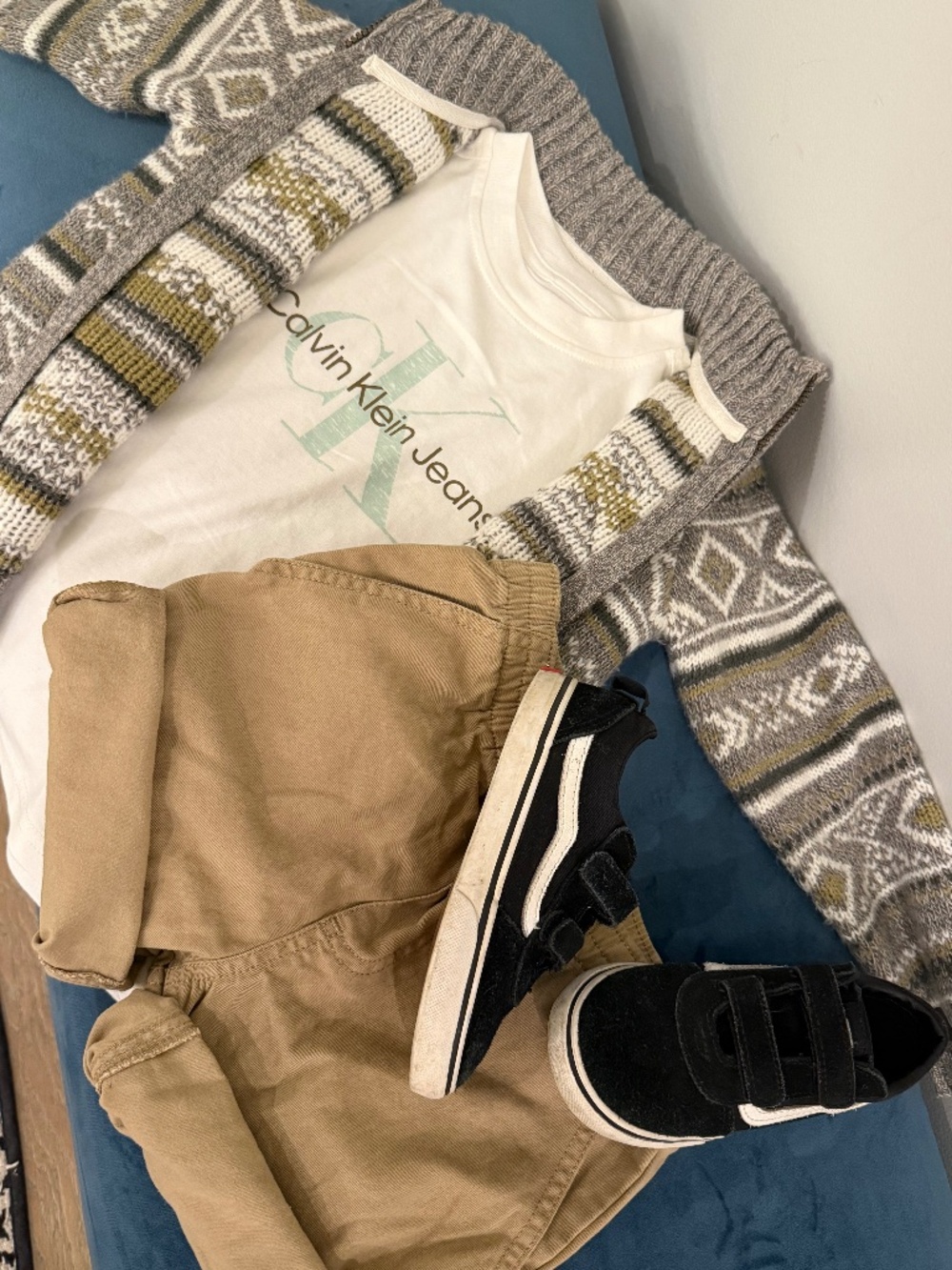Four-Piece Boys Curated Bundle Age 4-5 | Calvin Klein, Vans, Carters